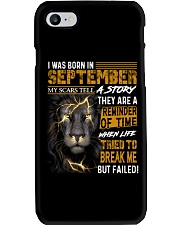 September Reminder Of Time Phone Case tile