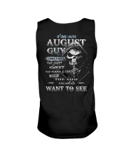August I Have Three Side Unisex Tank tile