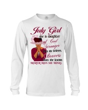 July Girl God Stronger Long Sleeve Tee tile