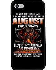 August Man Phone Case tile