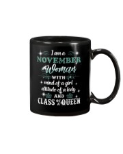 November Woman Mug tile