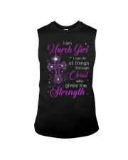 March Girl Christ Strength Sleeveless Tee tile