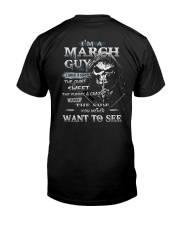 March I Have Three Side Premium Fit Mens Tee tile