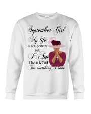 September Girl My Life Crewneck Sweatshirt tile