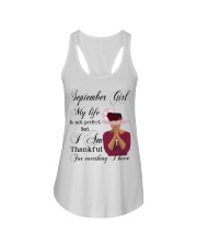 September Girl My Life Ladies Flowy Tank tile