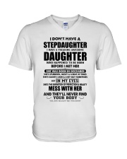 December Daughter V-Neck T-Shirt tile