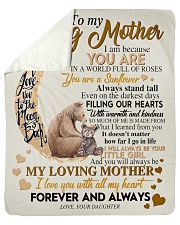 To My Loving Mother Sherpa Fleece Blanket tile