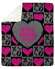 Best Mom Ever Sherpa Fleece Blanket tile