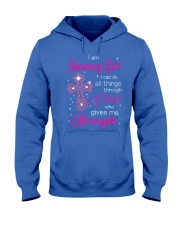 January Girl Christ Strength Hooded Sweatshirt tile