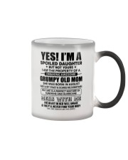 August Spoiled Daughter Color Changing Mug tile