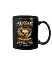 June My Scars Tell A Story Mug tile