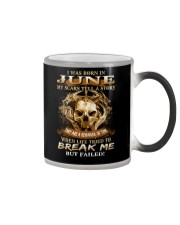 June My Scars Tell A Story Color Changing Mug tile