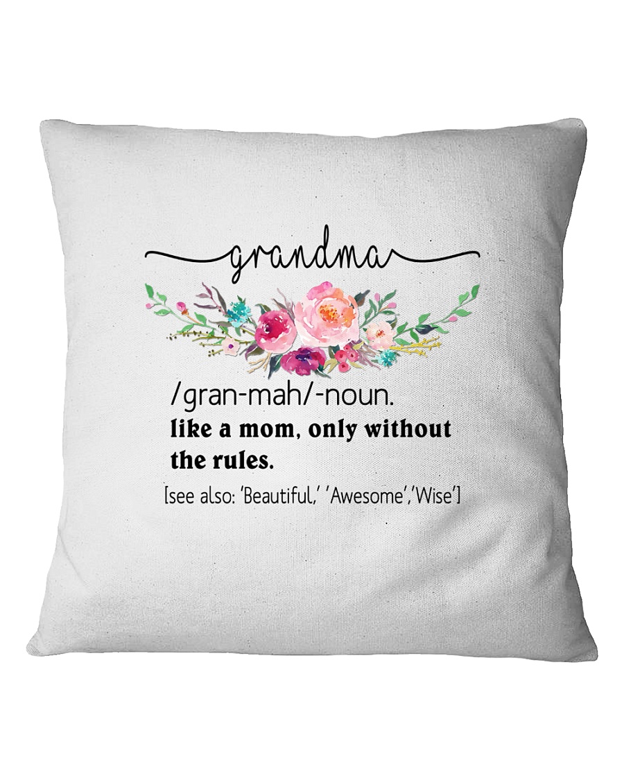 Grandma - Cool Define Square Pillowcase