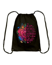 In A World Full Of Grandmas Be A Meme - Art Drawstring Bag tile