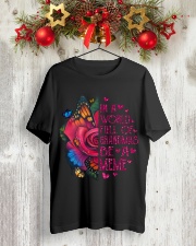 In A World Full Of Grandmas Be A Meme - Art Classic T-Shirt lifestyle-holiday-crewneck-front-2