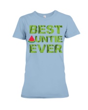 Watermelon Day Auntie Premium Fit Ladies Tee front