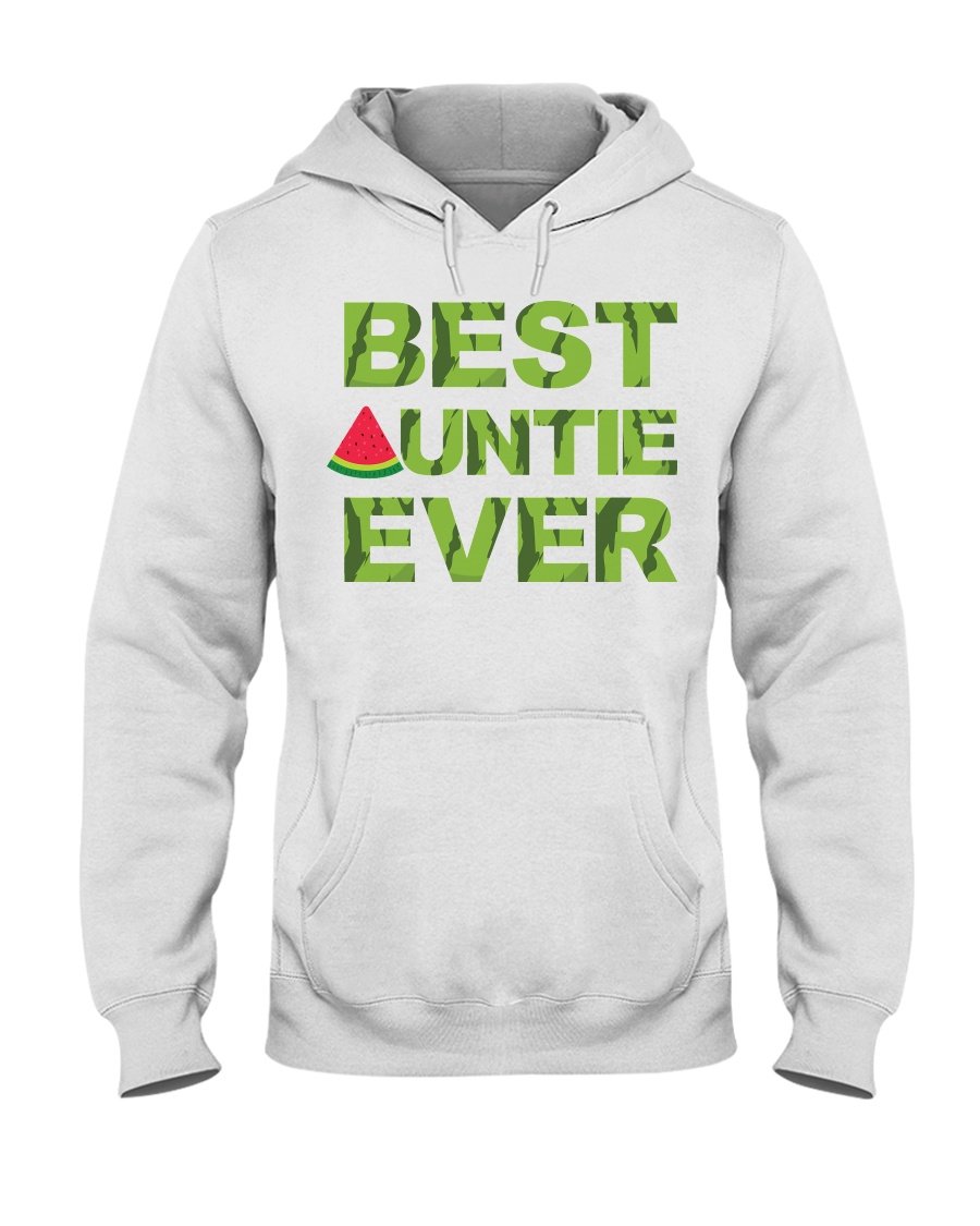 Watermelon Day Auntie Hooded Sweatshirt