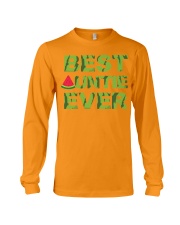 Watermelon Day Auntie Long Sleeve Tee front