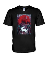 The-Unicorn-And-The-Bull-T-Shirt V-Neck T-Shirt thumbnail