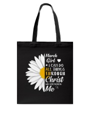 March Girl Tote Bag thumbnail