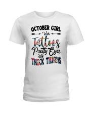 October Girl Ladies T-Shirt thumbnail