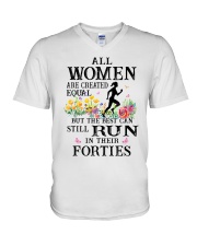 Running Women - Special Edition V-Neck T-Shirt thumbnail