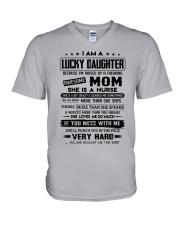 Lucky Son - Awesome Mom - Special Edition V-Neck T-Shirt thumbnail