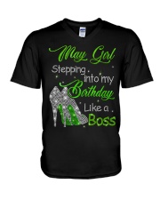 May Girl V-Neck T-Shirt thumbnail
