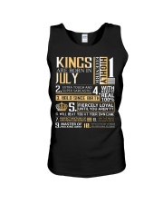 Kings Are Born In July Unisex Tank thumbnail