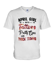 April Girl - Special Edition V-Neck T-Shirt thumbnail