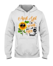 April Girl Hooded Sweatshirt thumbnail