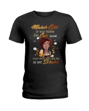 March Girl Ladies T-Shirt thumbnail