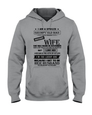 I Am A Spoiled Grumpy Old Man Hooded Sweatshirt thumbnail