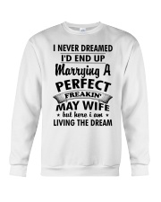 Perfect Freakin' May Wife Crewneck Sweatshirt thumbnail