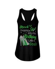 March Girl Ladies Flowy Tank thumbnail