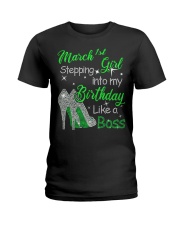 March Girl Ladies T-Shirt thumbnail