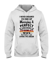 Perfect Freakin' German Wife Hooded Sweatshirt thumbnail