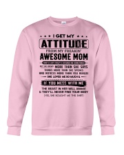 My Freakin' Awesome Mom Crewneck Sweatshirt thumbnail