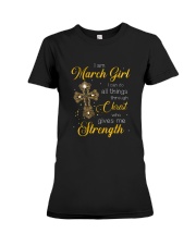 March Girl Premium Fit Ladies Tee thumbnail