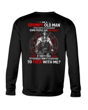 I Am A Grumpy Old Man Crewneck Sweatshirt thumbnail