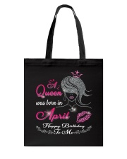 April Queen Tote Bag thumbnail