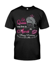 April Queen Classic T-Shirt front