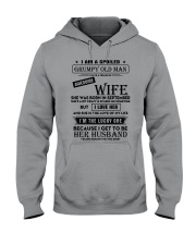 I Am A Spoiled Grumpy Old Man Hooded Sweatshirt thumbnail