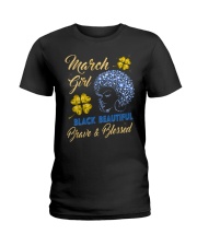 March Girl Ladies T-Shirt thumbnail