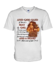 May Girl V-Neck T-Shirt thumbnail