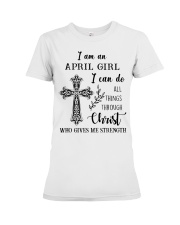 April Girl Premium Fit Ladies Tee thumbnail