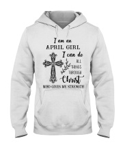 April Girl Hooded Sweatshirt thumbnail