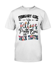 February Girl Classic T-Shirt front