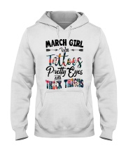 MARCH GIRL Hooded Sweatshirt thumbnail