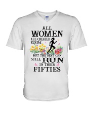 Running Women - Special Edition V-Neck T-Shirt thumbnail
